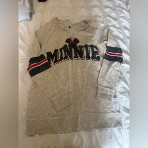 NWT Minnie long sleeve T-shirt